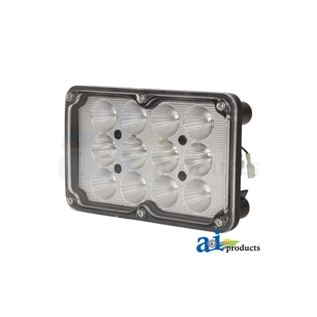 A & I Products Work Lamp, LED, Flood / Spot Combo, Rectangle 0" x0" x0" A-WL1295